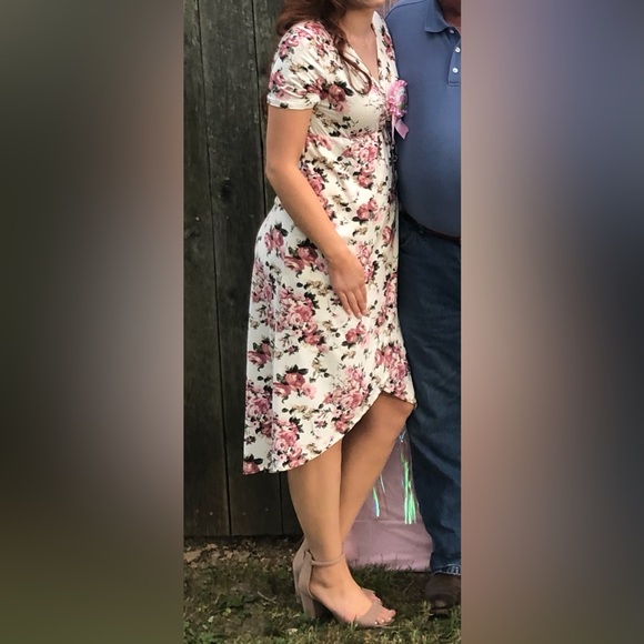 Dresses & Skirts - High-low Maternity Dress